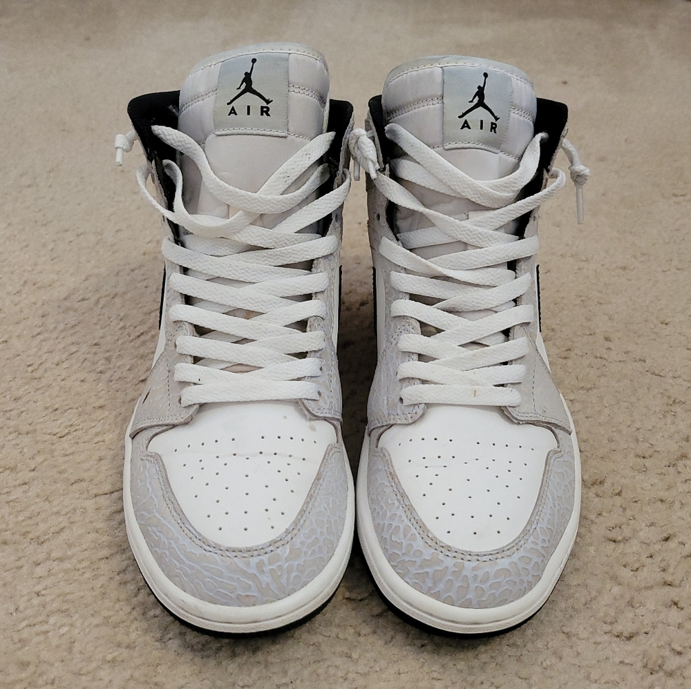 Air Jordan 1 White Elephant Retro Size 10